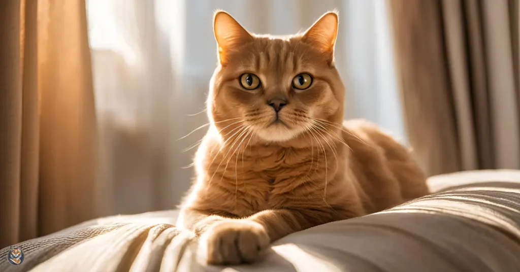 golden british shorthair