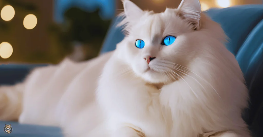 white ragdoll cat