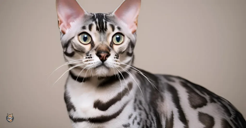 Silver Bengal Cat